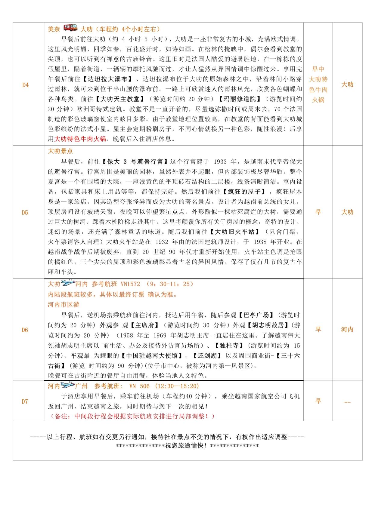 8_胡誌明美奈(nài)大叻河內6晚(wǎn)7天(定製小團)